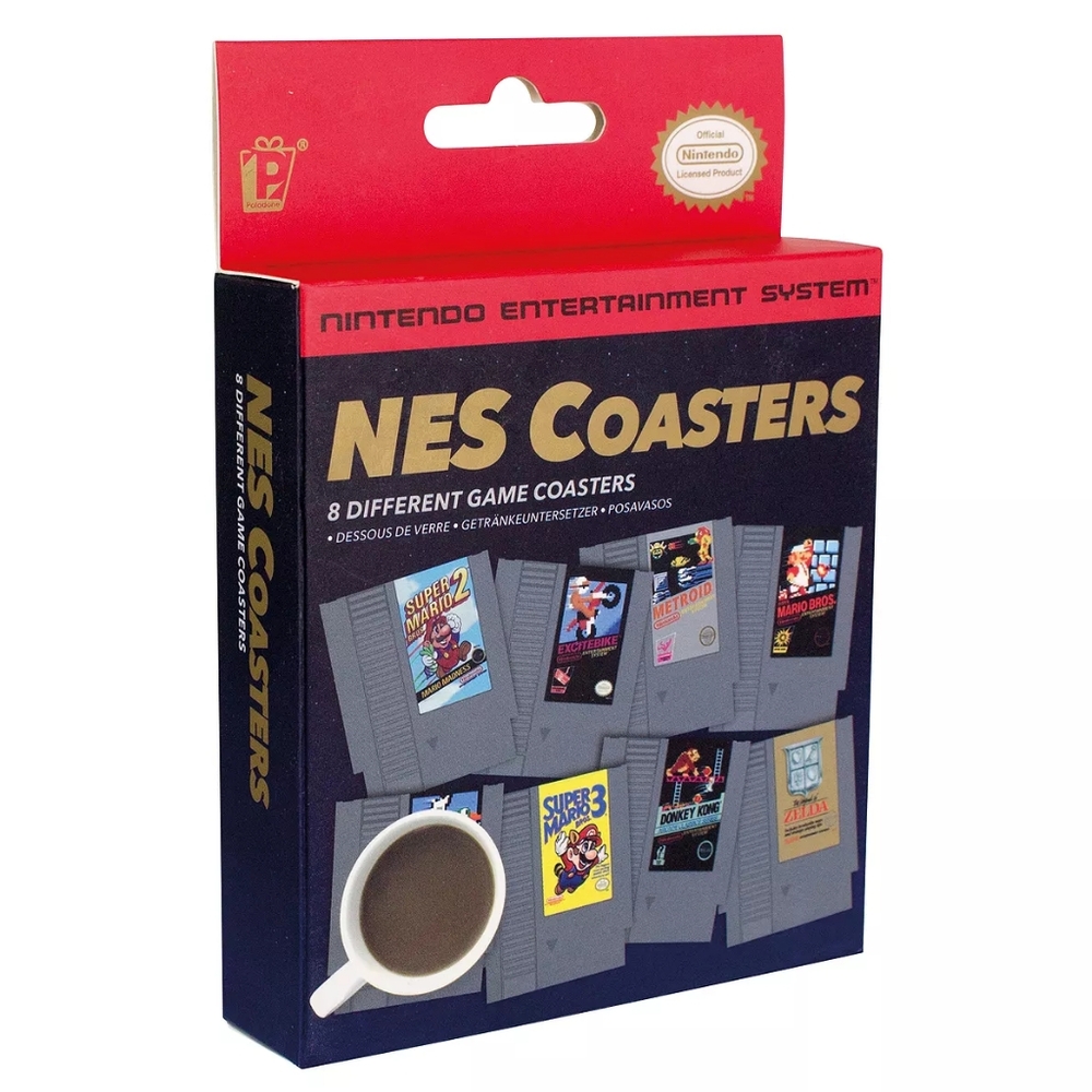 NES Nintendo Gamer Coasters